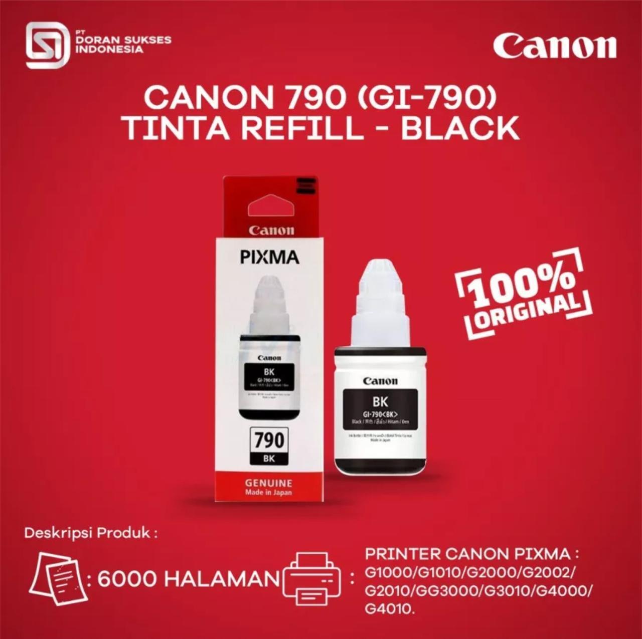 Tinta Canon PIXMA 790 Black 