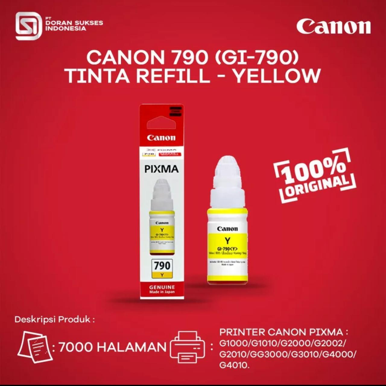 Tinta Canon PIXMA 790 Yellow