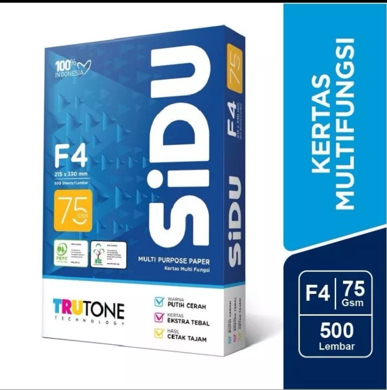 Kertas HVS SIDU F4 75g