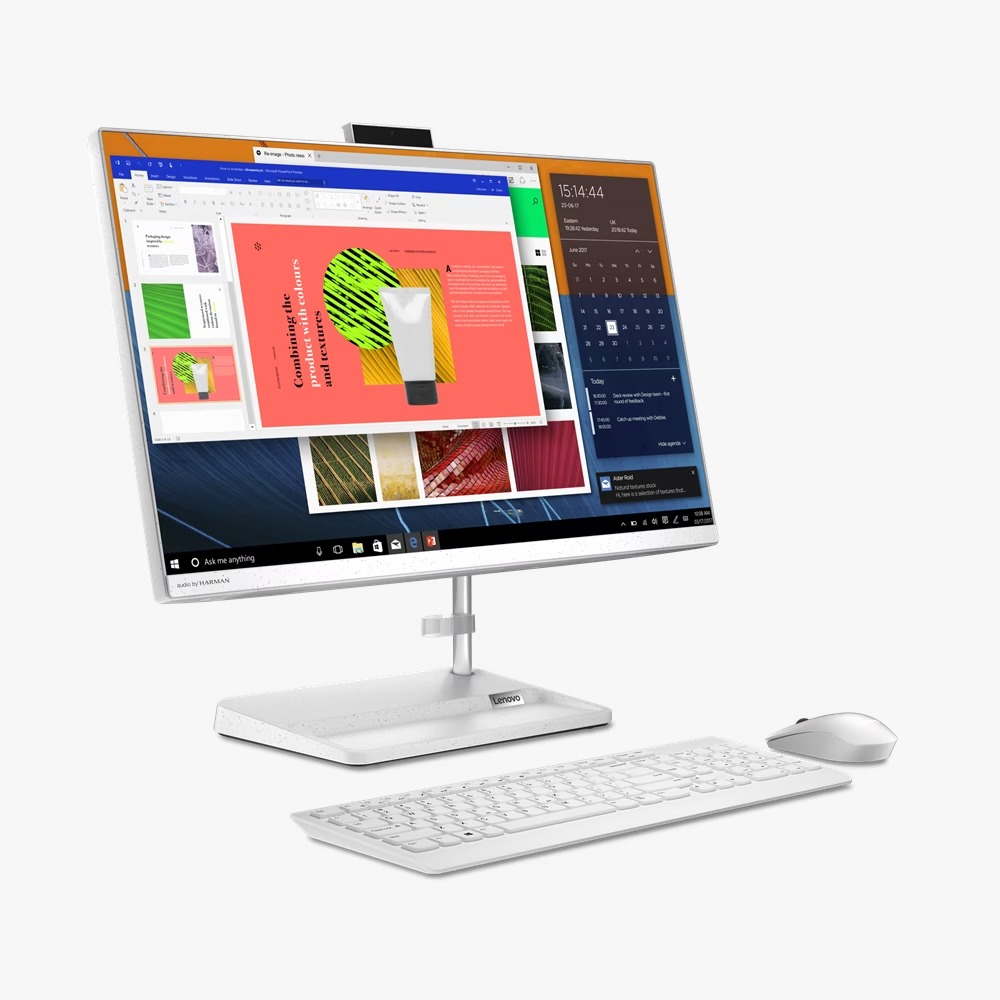Lenovo AIO 3-22IAP7-2UID (Black)  /  2VID (White)