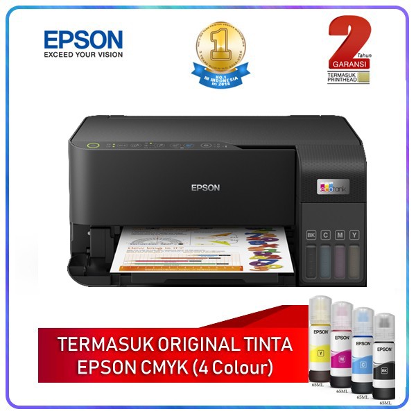 Epson L3550 Multifungsi Print Scan Copy Wireless