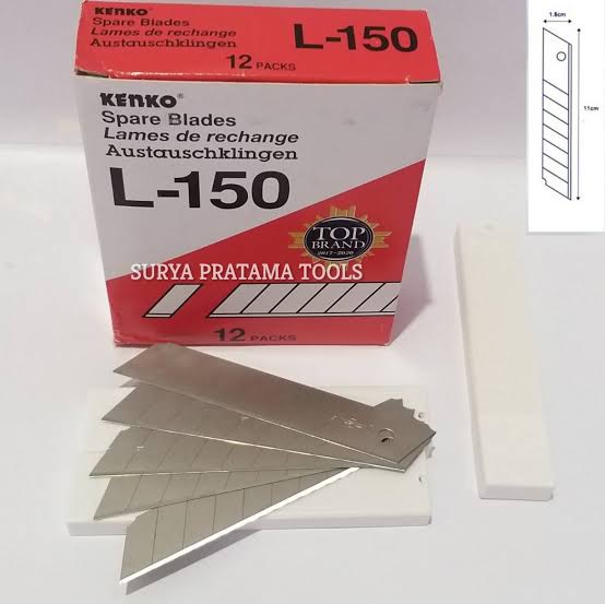 Mata Pisau Cutter Besar 