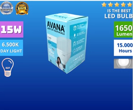 LAMPU 15 Watt Avana 