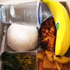 Paket Nasi Box Ayam Dan Buah