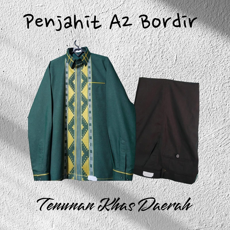 PAKAIAN TENUNAN KHAS DAERAH (PREMIUM)
