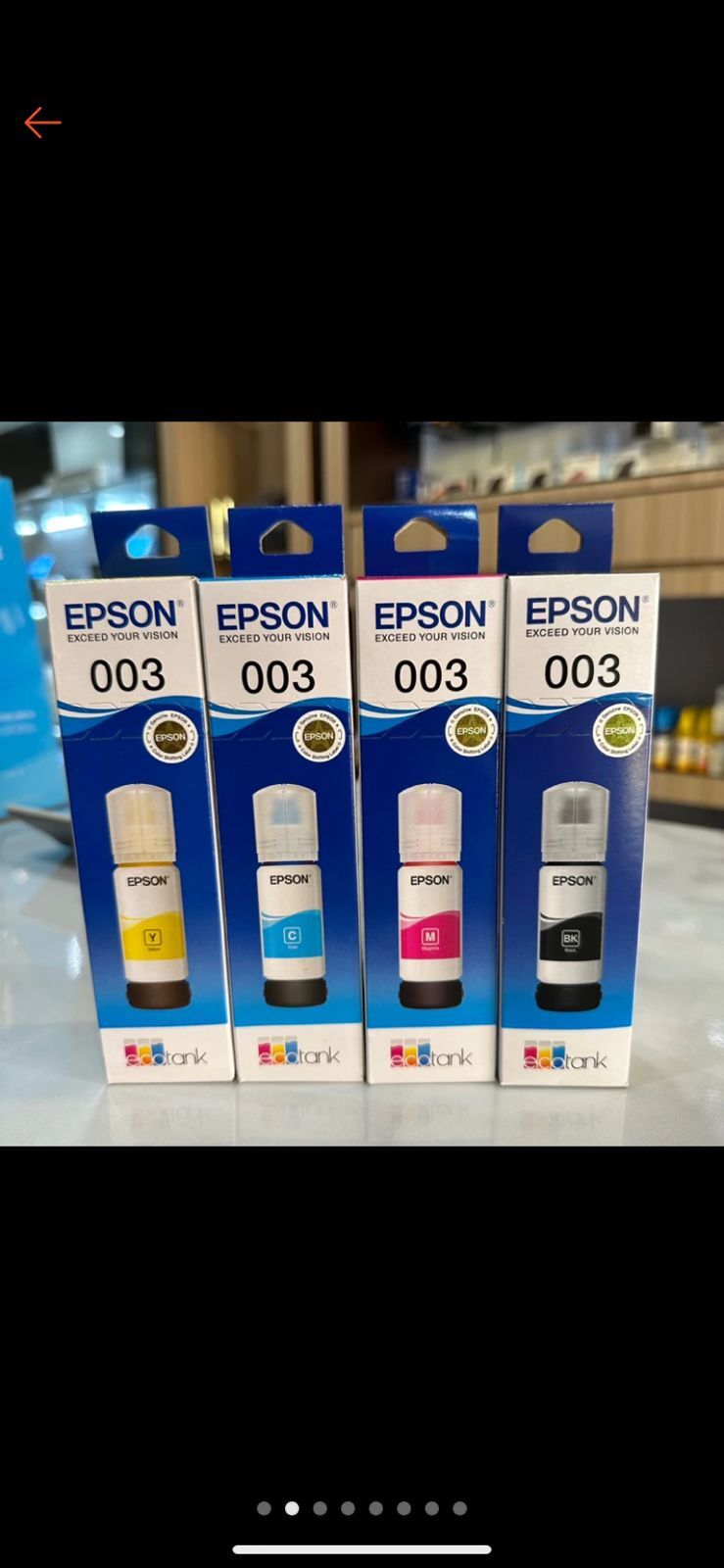 Tinta Botol Epson Warna Ori 