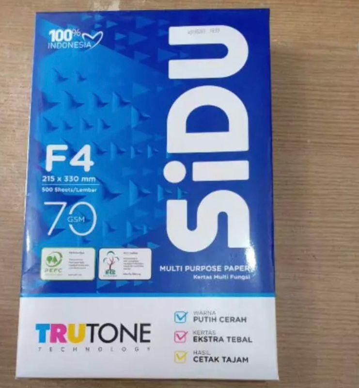 Kertas HVS Folio F4, 75 Gr