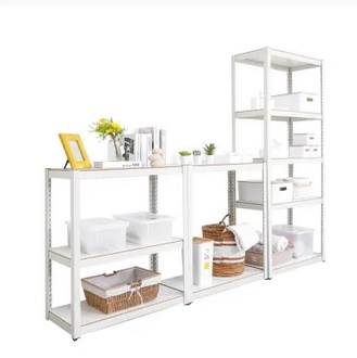 STORAGE 5 SHELF RACK 80x37x183CM WHITE