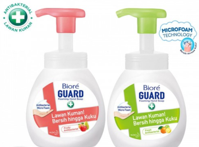 Biore Guard Foaming Hand Soap Antibacterial Micro Foam 250 ml