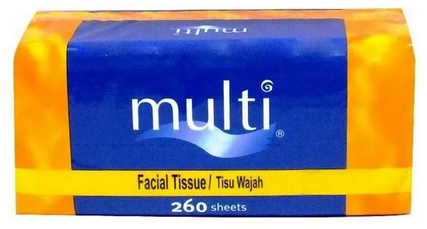 Multi MP-01 Grafis Non Perfumed Tissue Facial [260 Sachets] 