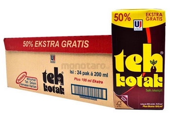 Teh Kotak 300 ml (Isi 24 Pcs)