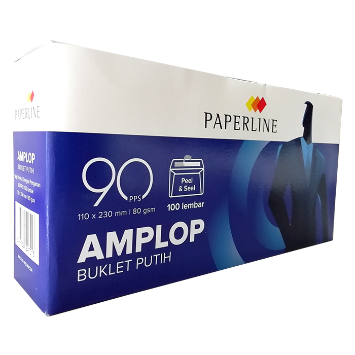 AMPLOP PUTIH POLOS PEREKAT 90 PPS
