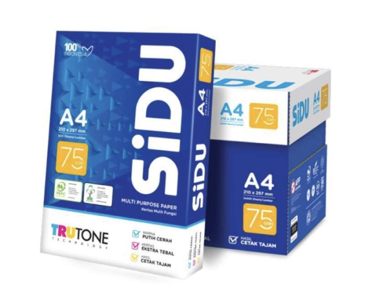 KERTAS a4 SIDU 75gsm