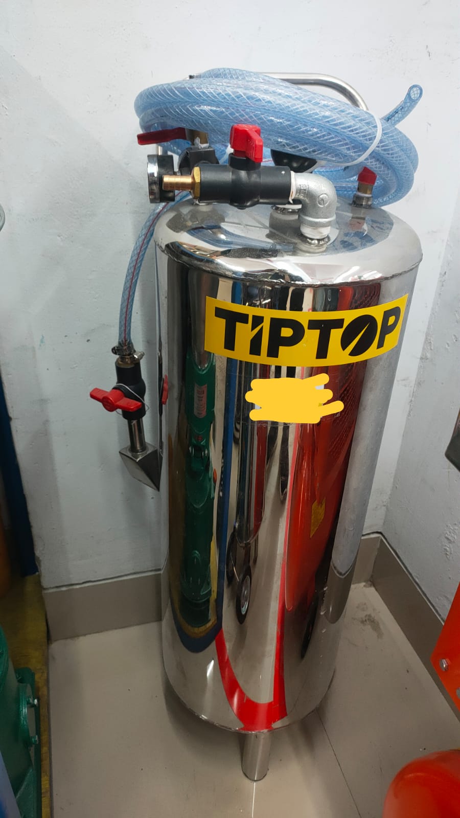 TABUNG SALJU SNOW WASH 40LITER CUCI MOTOR DAN MOBIL STAINLESS
