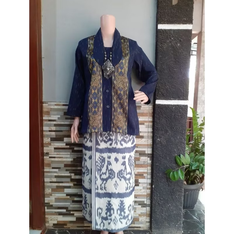SETELAN TENUN SEMI SUTERA WANITA