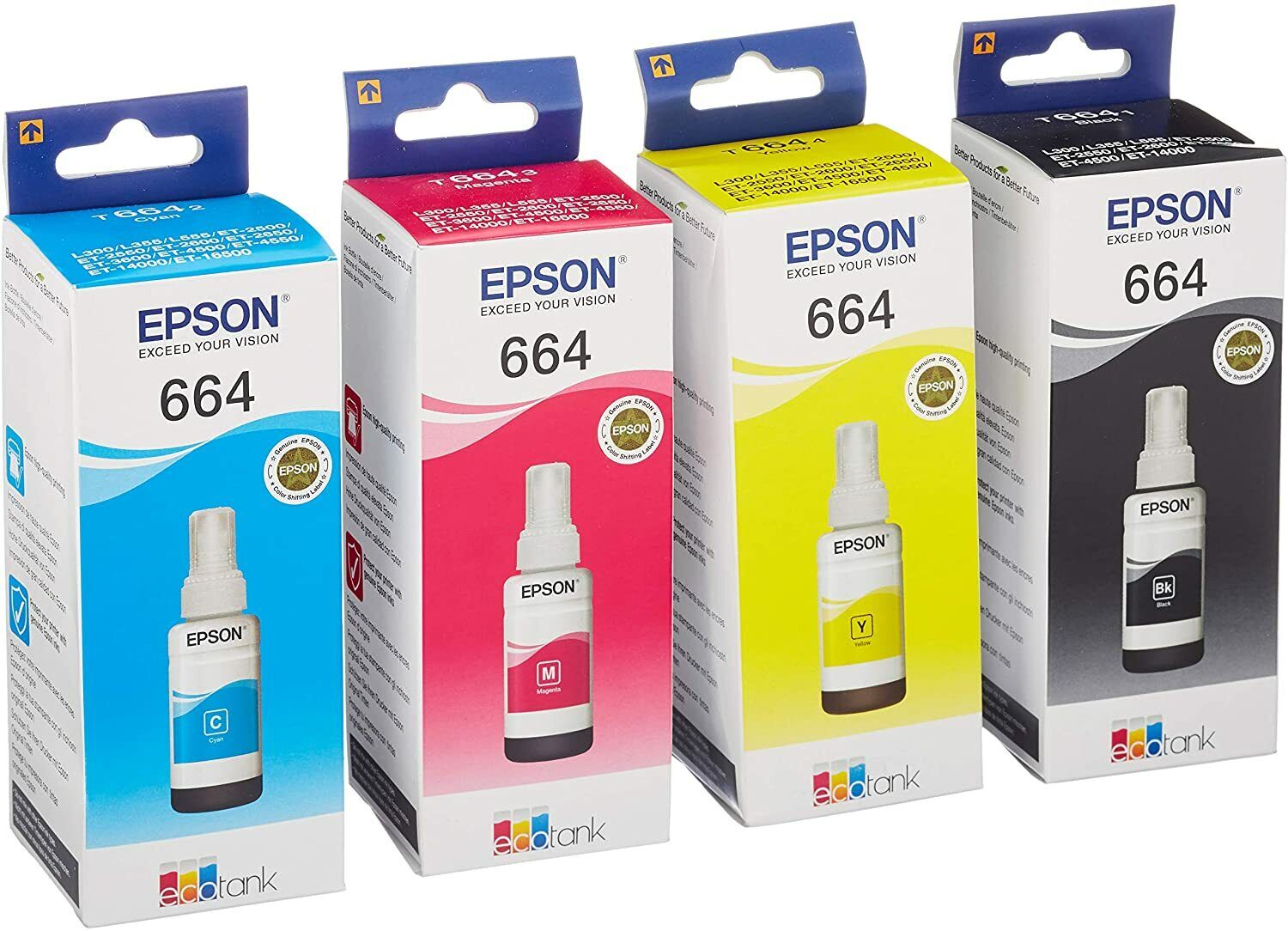 TINTA EPSON 664 WARNA BLACK