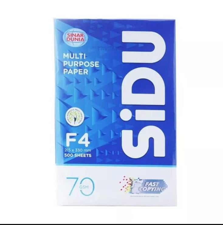 Kertas Hvs Folio SIDU 70 Gr