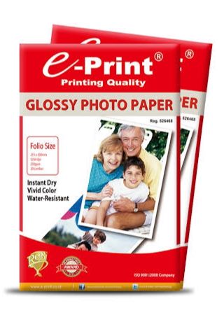 KERTAS FOTO F4 DOUBLE SIDE GLOSS 230 GRAM