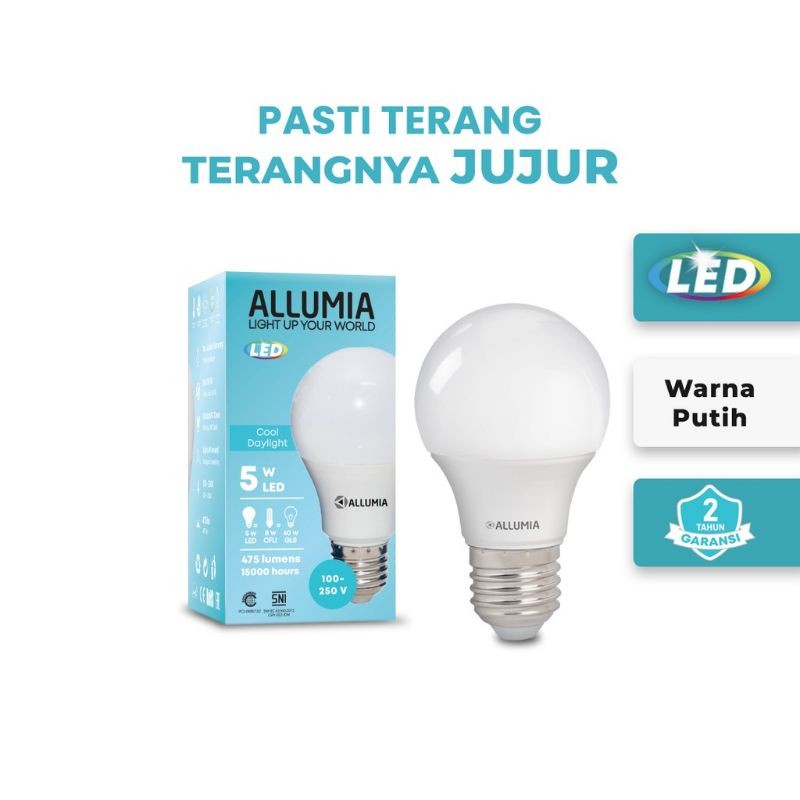 Lampu LED 5 Watt Allumia