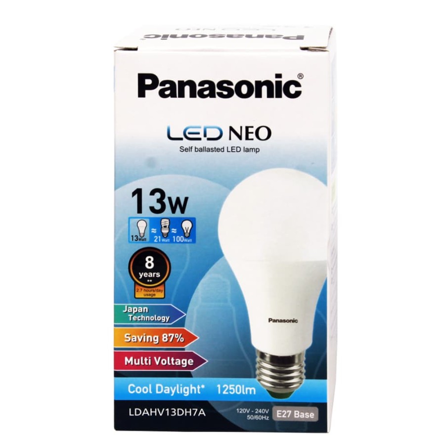 Lampu 13 Watt Panasonic LED Neo