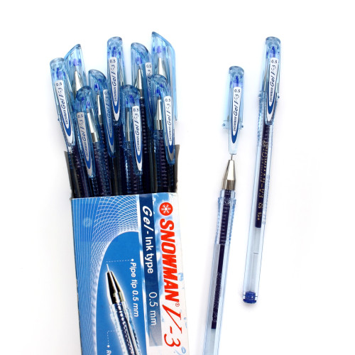 Pulpen Snowman V-3 Biru
