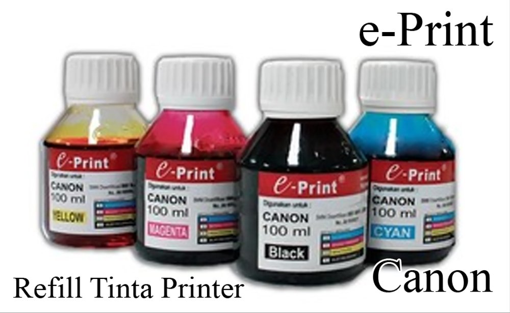 Tinta Botol Canon Hitam 100Ml
