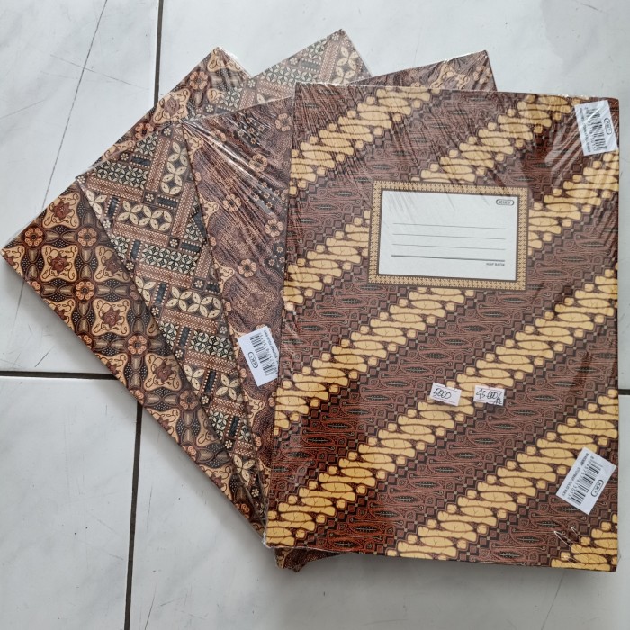 Map batik kertas