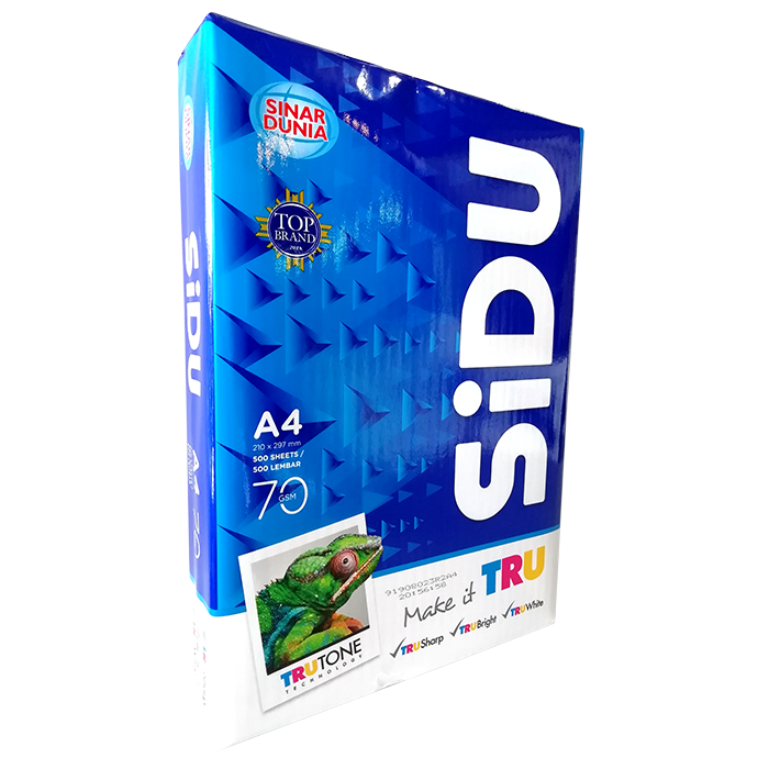 KERTAS HVS SIDU A4 70 gsm
