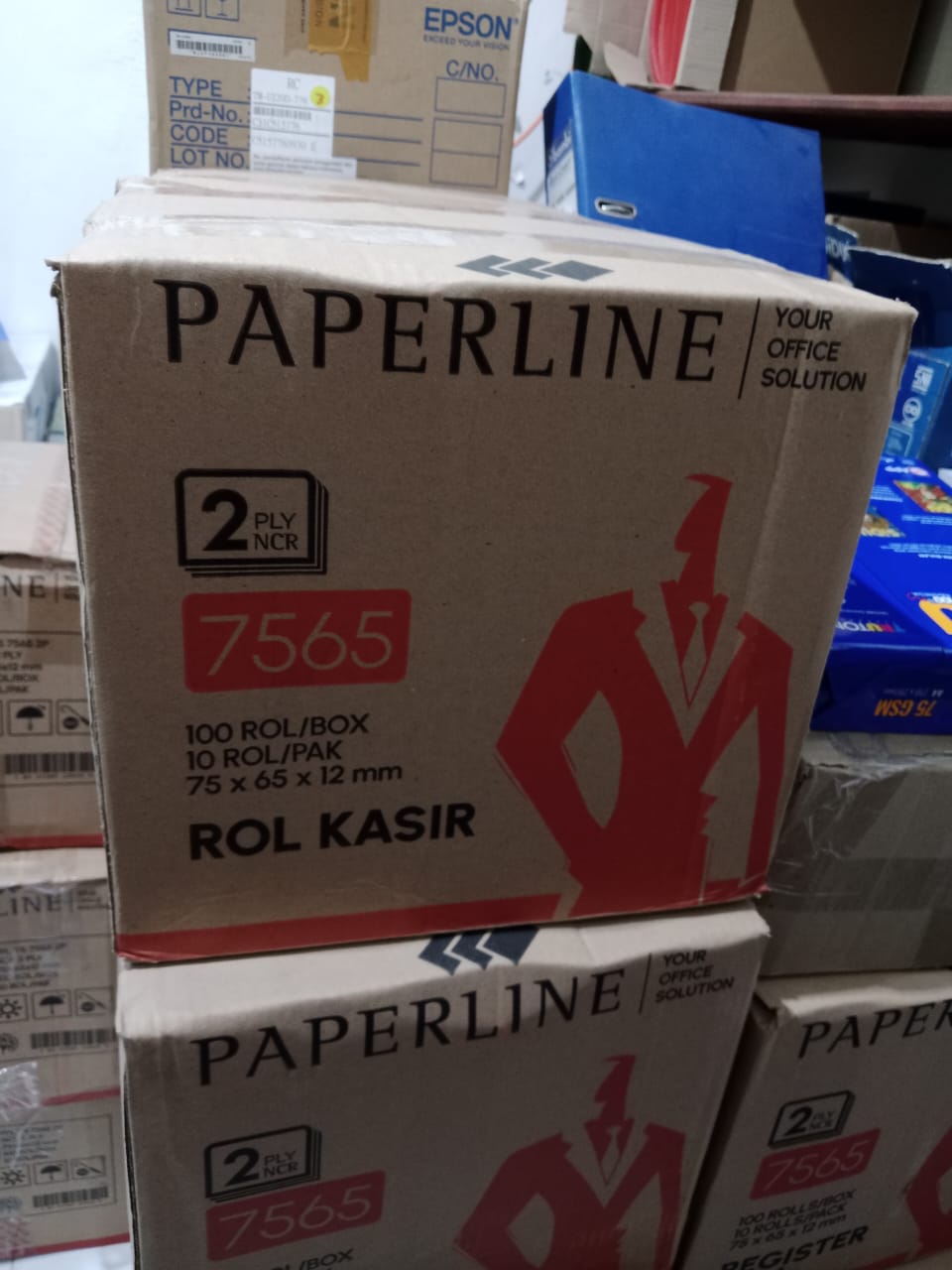 STRUK E-TIKETING (ROL KASIR 2ply 75x65x12 mm)
