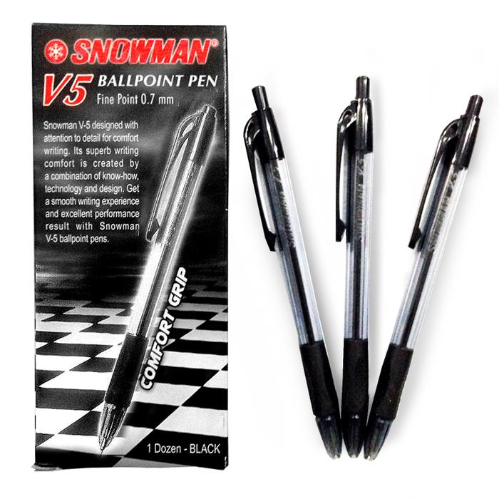 PULPEN SNOWMAN V-5 BLACK