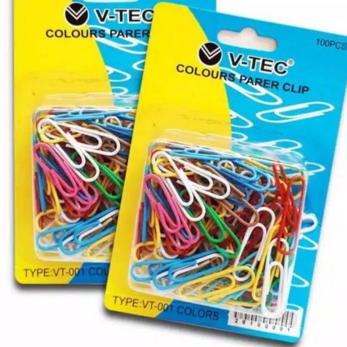 PAPER CLIP WARNA V-TECH
