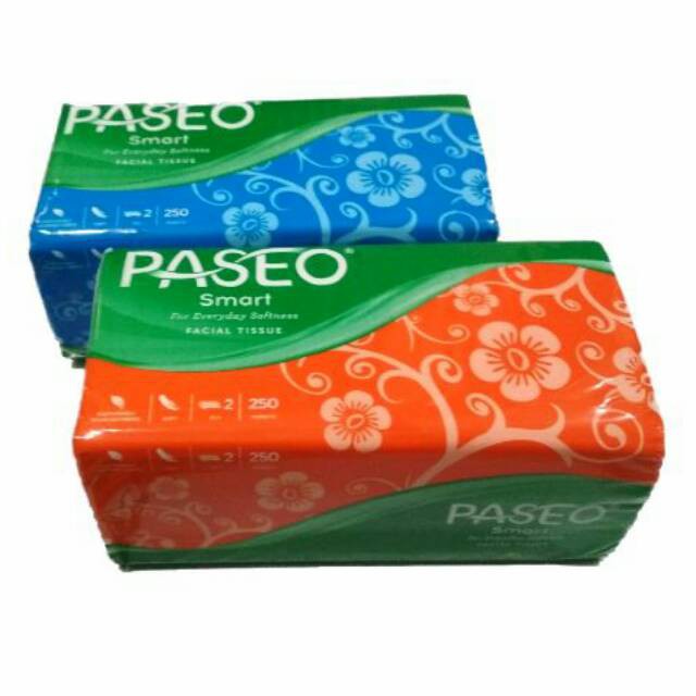 TISSUE PASEO SMART 250 SHEETS