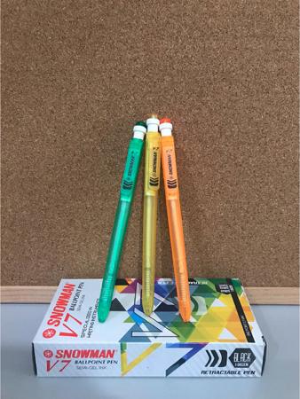 Pulpen Snowman V7