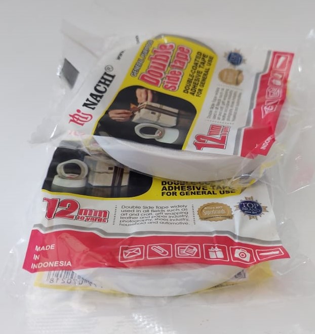 Isolasi Double Tape 12 mm