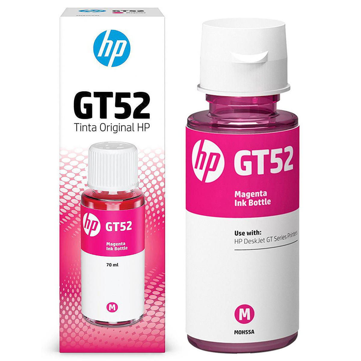 Tinta HP GT52 Merah
