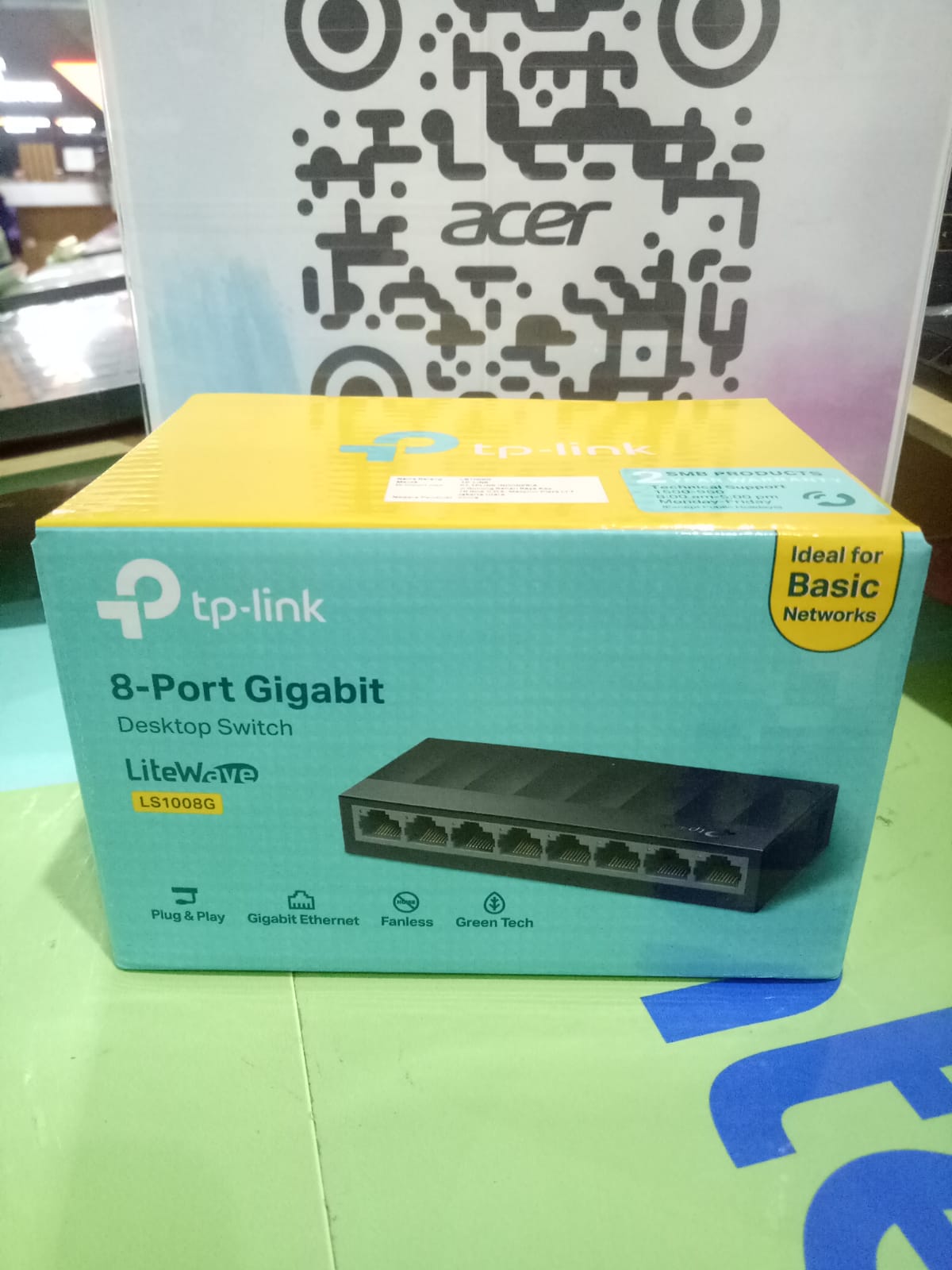 TP-LINK SWICTH 8 PORT TL-LS1008G
