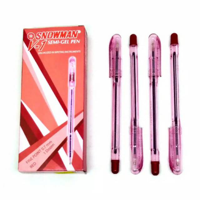 Polpen Snowman V1 Merah
