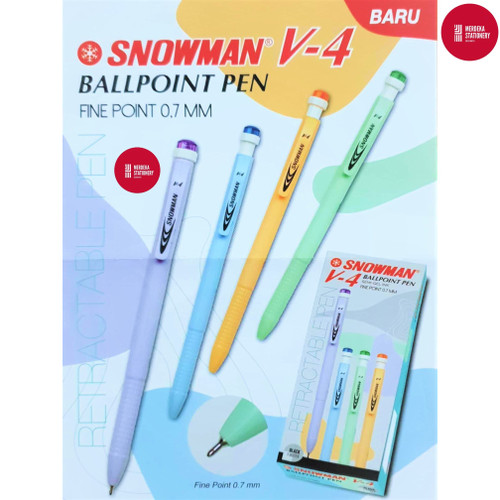 POLPEN SNOWMAN V4 HITAM