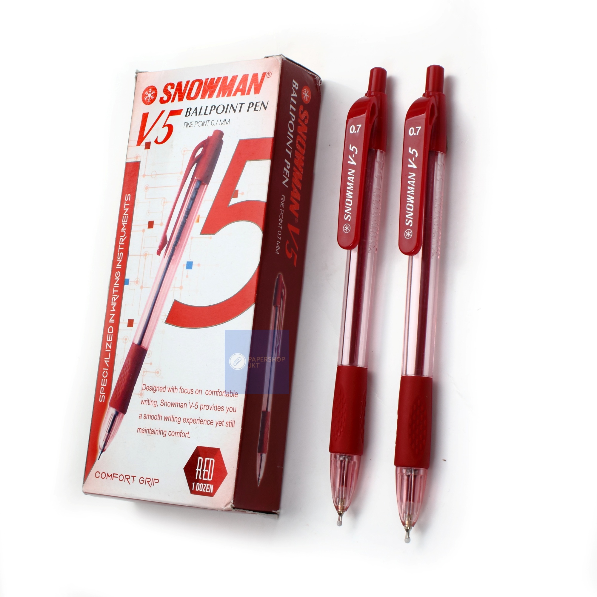 POLPEN SNOWMAN V5 MERAH