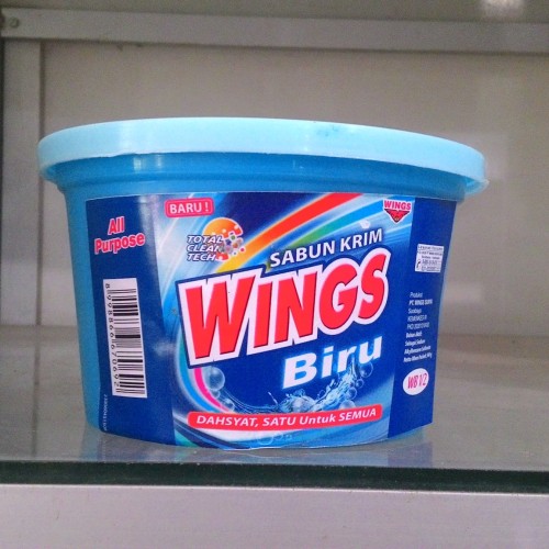 Sabun Colek Wings Biru 1/4 190gr